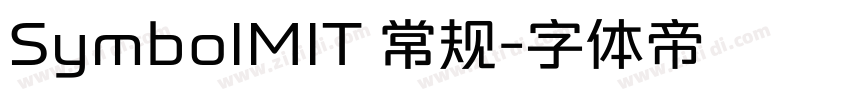 SymboIMIT 常规字体转换
